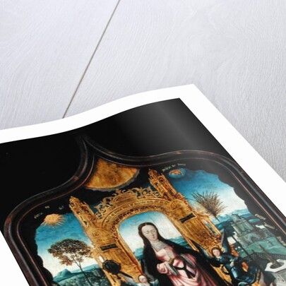 The Virgin of the Litanies or, The Immaculate Conception by Jean the Elder Bellegambe