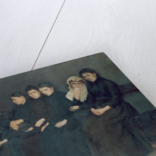 Waiting in the Clinic, 1888 by Charles Perrandeau