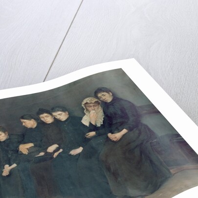 Waiting in the Clinic, 1888 by Charles Perrandeau