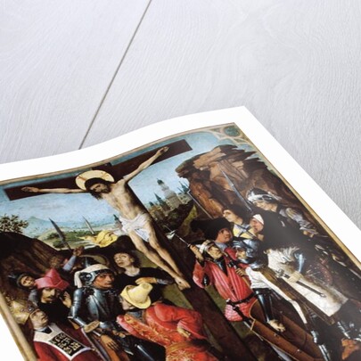 The Crucifixion, c.1460-75 by Master of the Gathering of the Manna