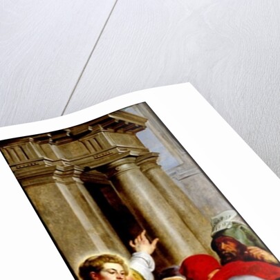 St. Stephen Preaching by Peter Paul Rubens