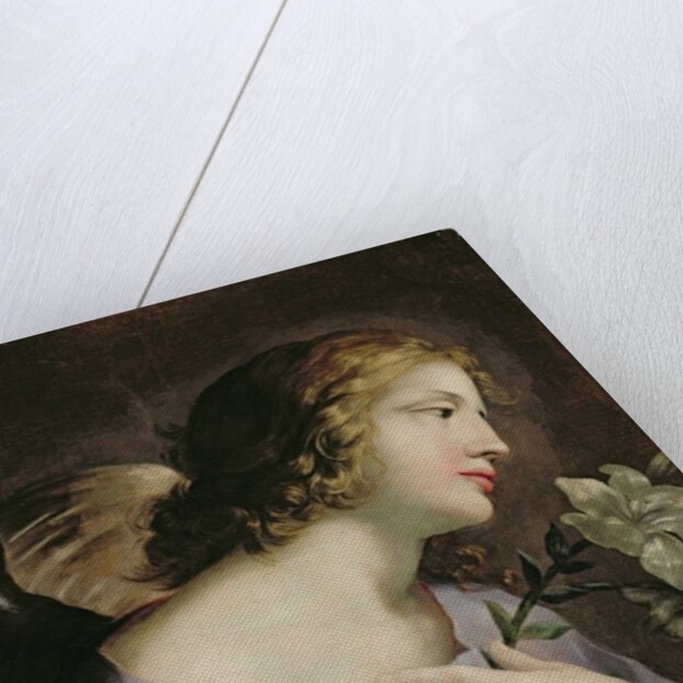 The Angel of the Annunciation, c.1650 by Giovanni Francesco (1610-62) Romanelli