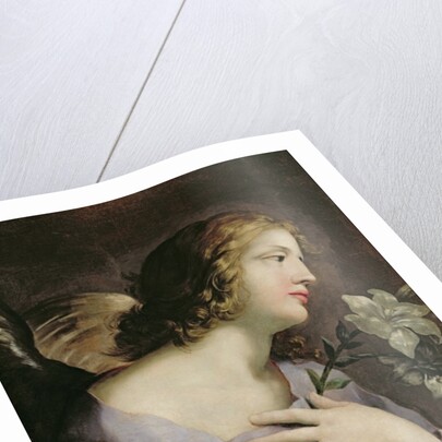 The Angel of the Annunciation, c.1650 by Giovanni Francesco (1610-62) Romanelli