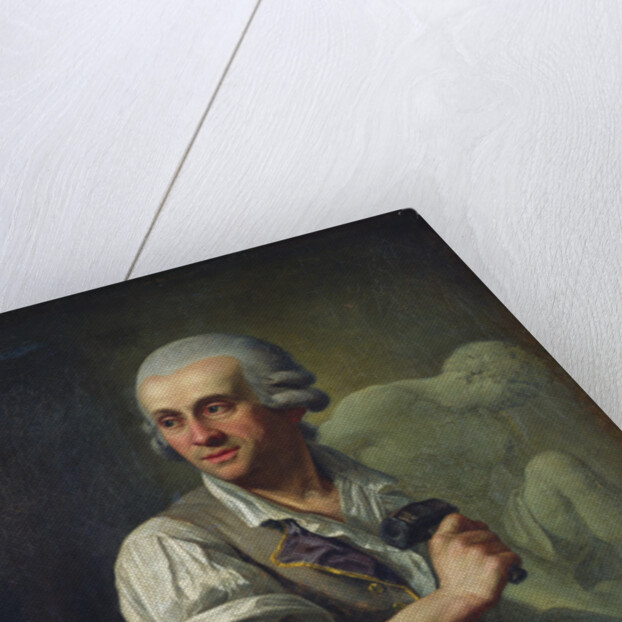 Portrait of Pierre Julien at Work, c.1770 by French School