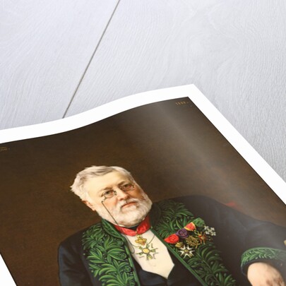 Portrait of Leon Renier 1888 by Alexandre Piot-Normand