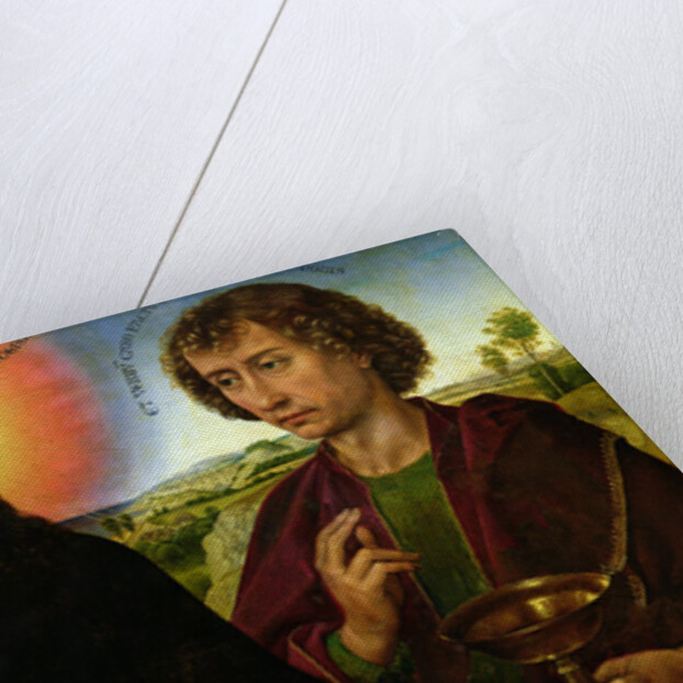 Christ the Redeemer with the Virgin and St. John the Evangelist by Rogier van der Weyden