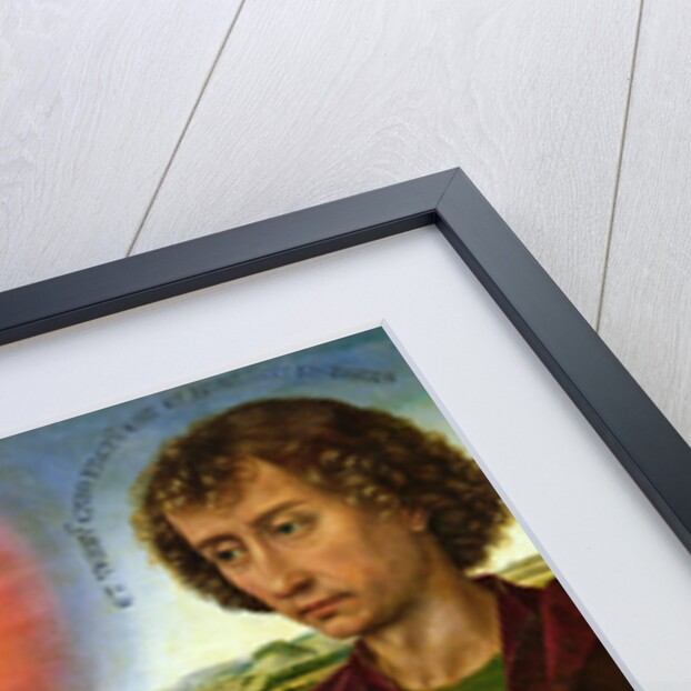 Christ the Redeemer with the Virgin and St. John the Evangelist by Rogier van der Weyden