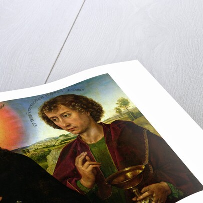 Christ the Redeemer with the Virgin and St. John the Evangelist by Rogier van der Weyden