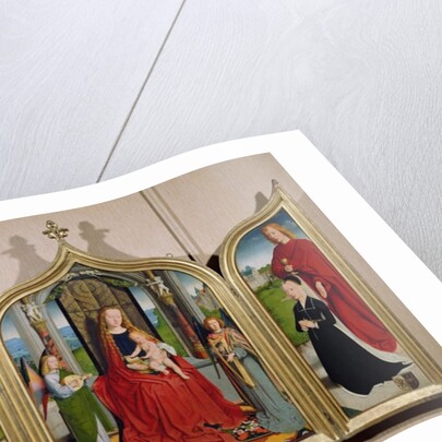 The Triptych of the Sedano Family, c.1495-98 by Gerard David