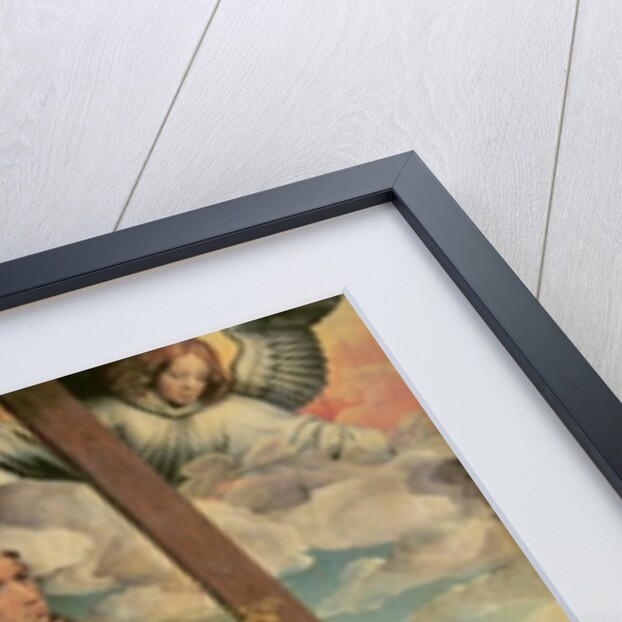 Christ the Mediator with Philip the Handsome and his Entourage, left hand panel from an altarpiece by Colijn de Coter