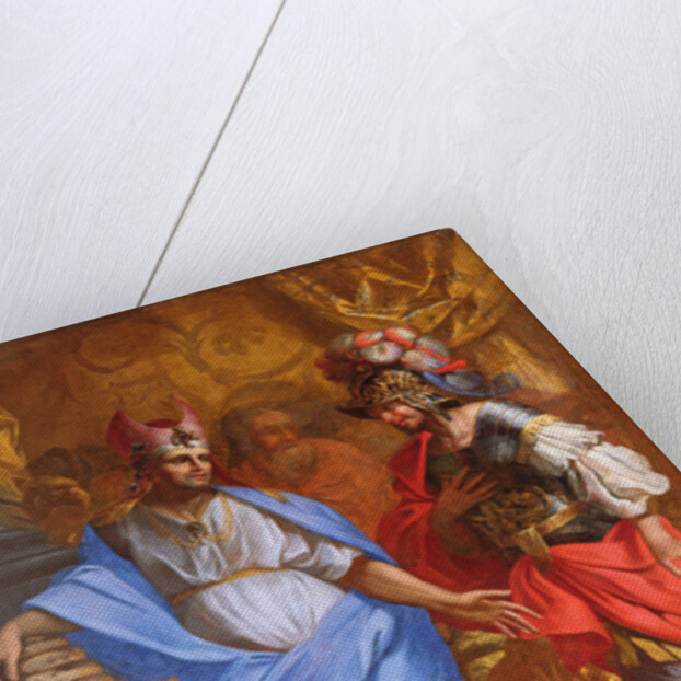 Meeting between Abraham and Melchizedek by French School