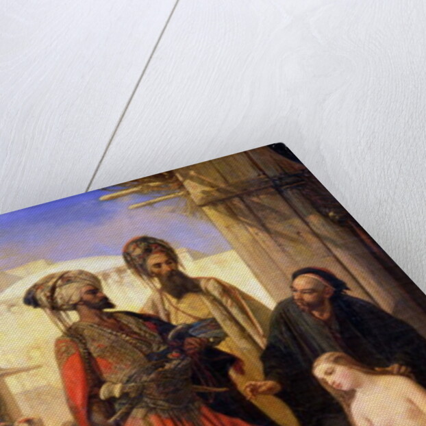 A Slave Market in Asia Minor by Louis Devedeux