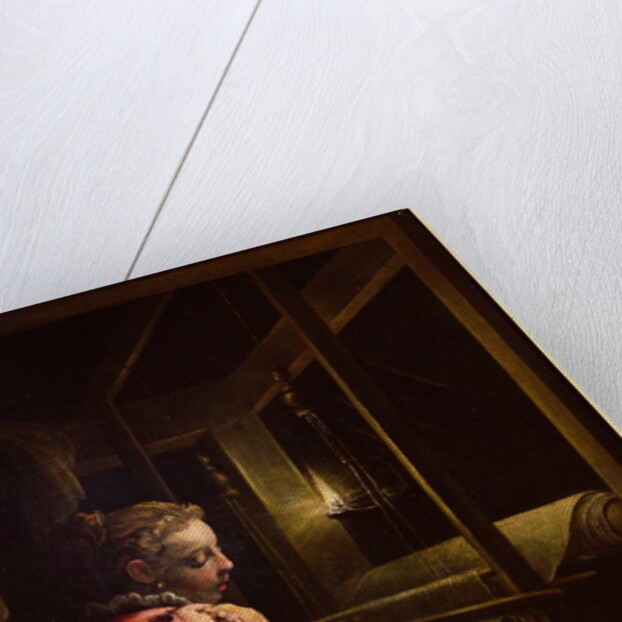 Penelope Undoing her Tapestry by Leandro da Ponte Bassano