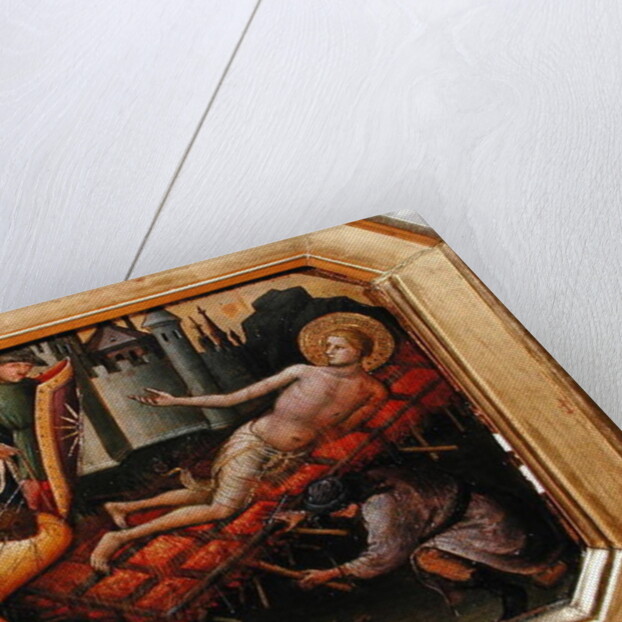 The Martyrdom of St. Lawrence by Mariotto di Nardo