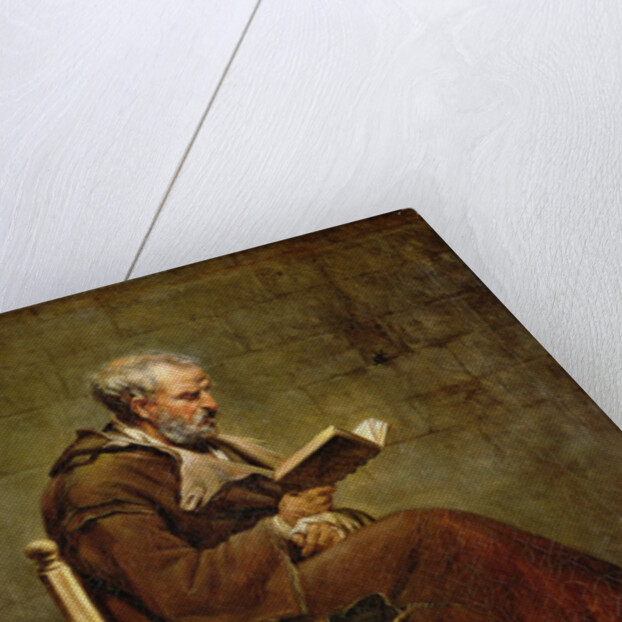 A Seated Old Man Reading, before 1797 by Jacques Henri Sablet