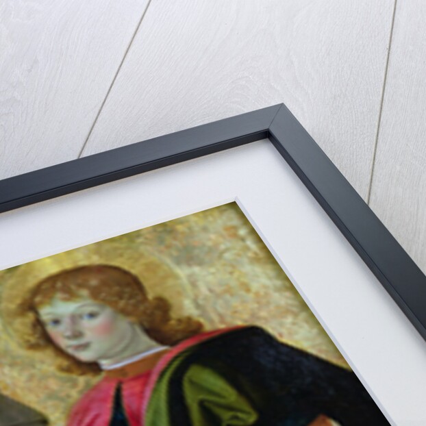 St. Sebastian with a Franciscan Saint by Pietro Perugino