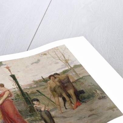 Sacrificing Dolls, 1871 by Luc-Oliver Merson