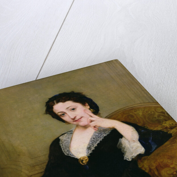 Madeleine Brohant of the Comedie-Francaise, 1860 by Paul Baudry