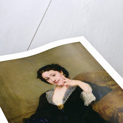 Madeleine Brohant of the Comedie-Francaise, 1860 by Paul Baudry