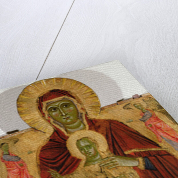 Madonna Enthroned by Master of the Bigallo Crucifix