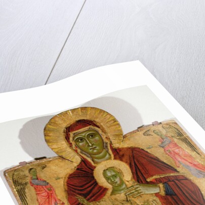 Madonna Enthroned by Master of the Bigallo Crucifix