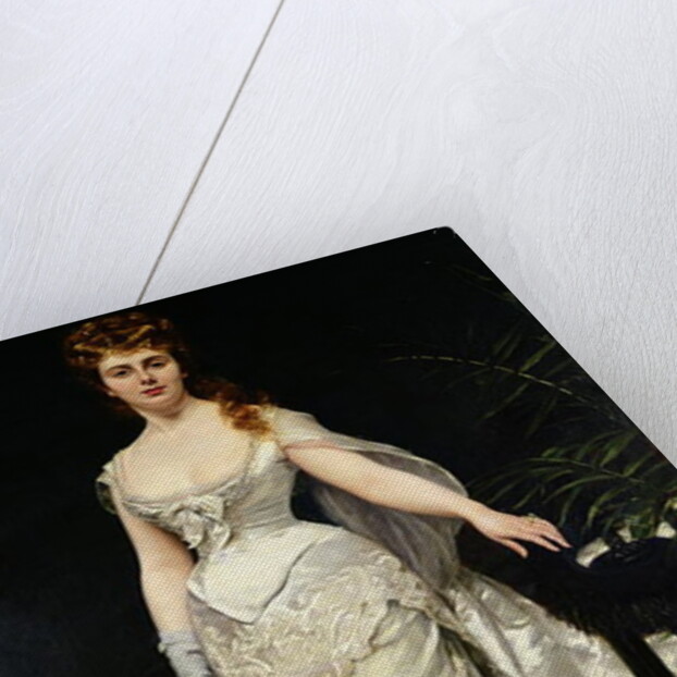 Portrait of Mademoiselle X, 1873 by Charles Emile Auguste Carolus-Duran