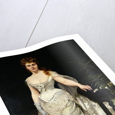 Portrait of Mademoiselle X, 1873 by Charles Emile Auguste Carolus-Duran