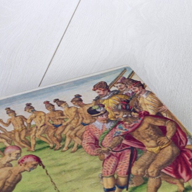 How a Sentry was Treated for Negligence by Jacques Le Moyne