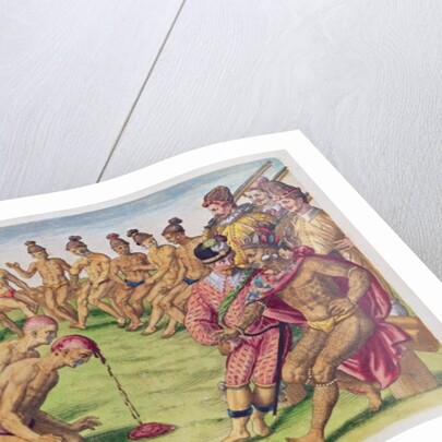 How a Sentry was Treated for Negligence by Jacques Le Moyne