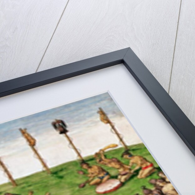 Indian Victory Ceremony by Jacques Le Moyne