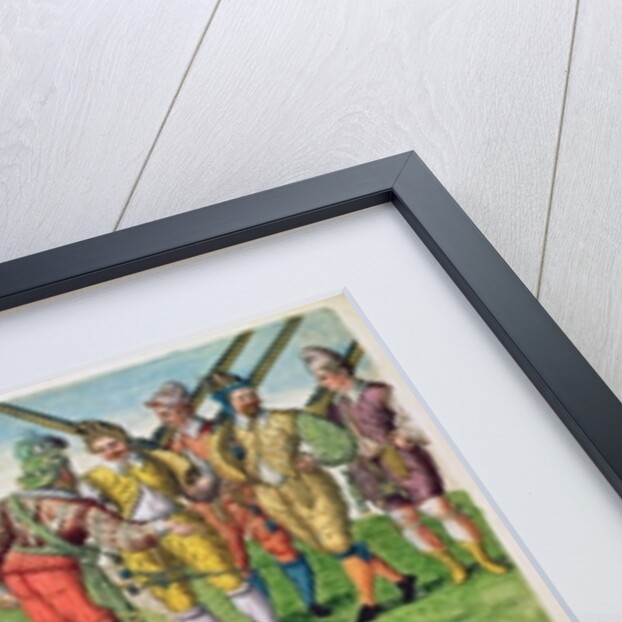 Consulting a Sorcerer by Jacques Le Moyne