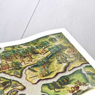 The French Arrive at Port Royal by Jacques Le Moyne