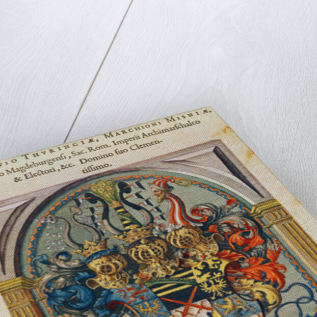 Coat of Arms by Jacques (1533-88) (after) Le Moyne