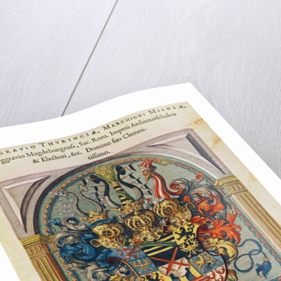 Coat of Arms by Jacques (1533-88) (after) Le Moyne