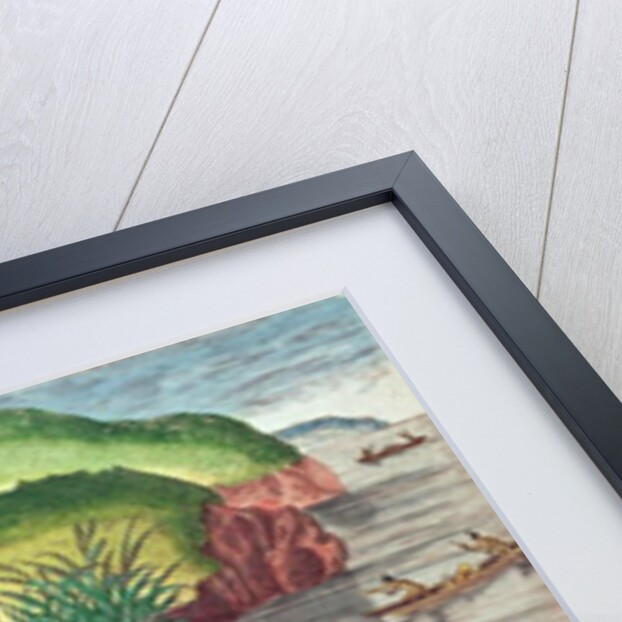 Collecting Crops for the Communal Storehouse by Jacques Le Moyne