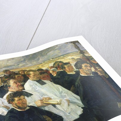 Procession to Penmarch, 1900 by Lucien Simon