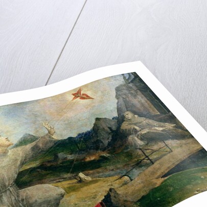 St. Francis of Assisi Receiving the Stigmata, 1537 by Domenico Beccafumi