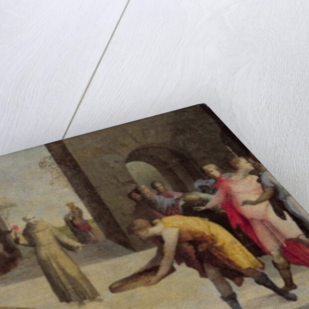 St. Anthony of Padua and the Miracle of the Ass, 1537 by Domenico Beccafumi