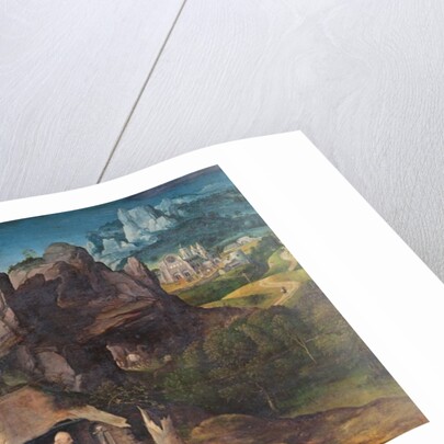 St. Jerome in the Desert by Joachim Patinir