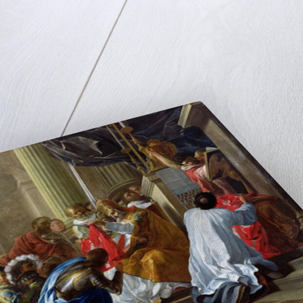 Raymond IV de Saint-Gilles Taking the Cross, 1706 by Antoine Rivalz