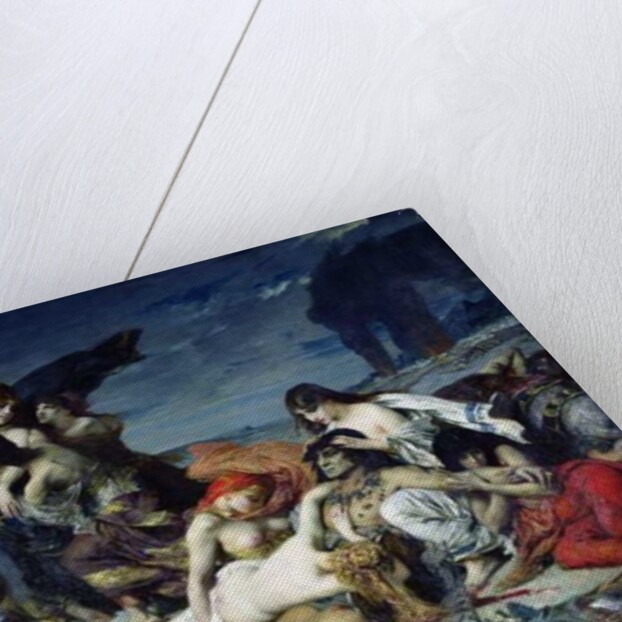 The Death of Ravana, 1875 by Fernand Cormon