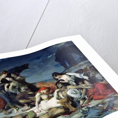 The Death of Ravana, 1875 by Fernand Cormon