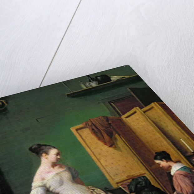 Woman at her Toilet, 1835 by Ferdinand Wachsmuth