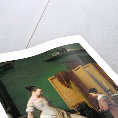 Woman at her Toilet, 1835 by Ferdinand Wachsmuth