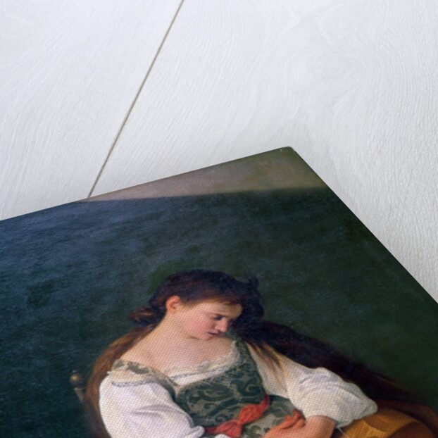 The Penitent Mary Magdalene, 1596-97 by Michelangelo Merisi da Caravaggio