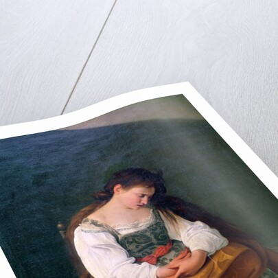 The Penitent Mary Magdalene, 1596-97 by Michelangelo Merisi da Caravaggio