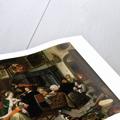The Dissolute Household, 1668 by Jan Havicksz. Steen