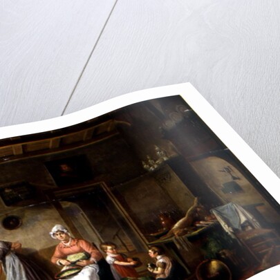 Kitchen Interior, 1820 by Cornelis van Cuylenburg