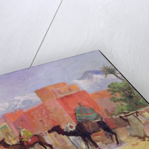 A Village in the Atlas Mountains by Lucie Ranvier-Chartier