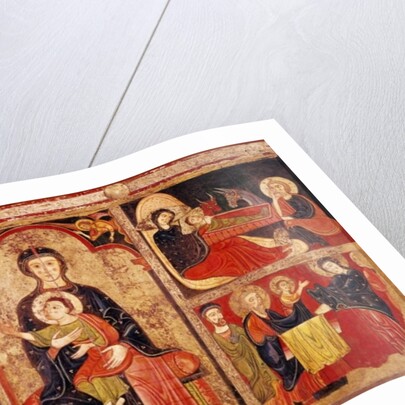 Altar Frontal of Santa Maria d'Avia, Bergueda, 1170-90 by Master of Avià